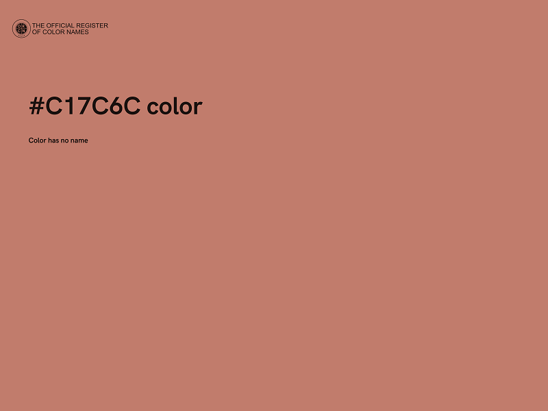 #C17C6C color image