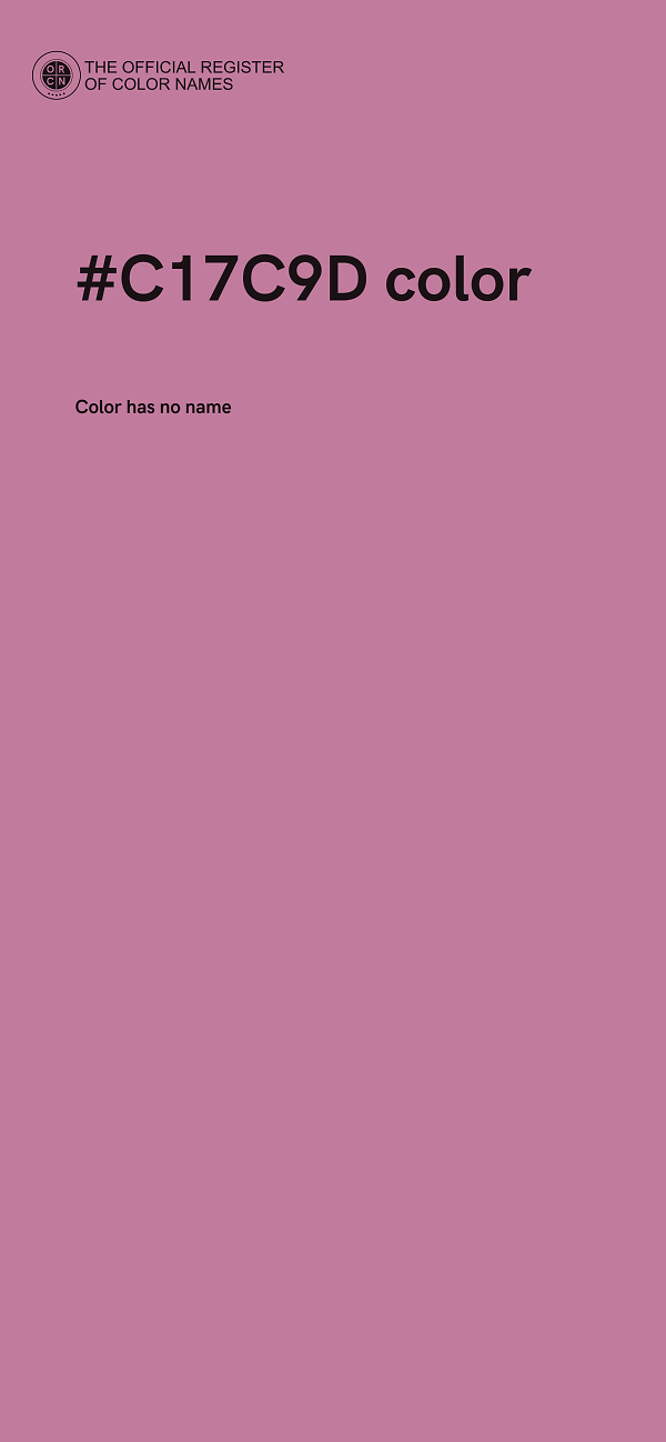 #C17C9D color image