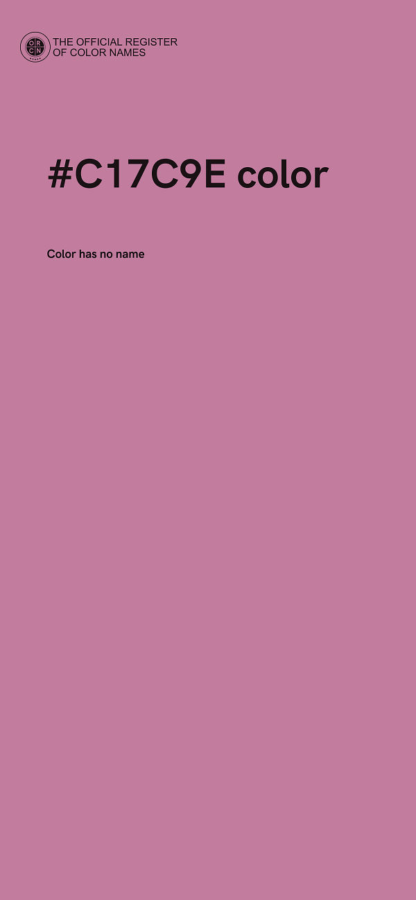 #C17C9E color image