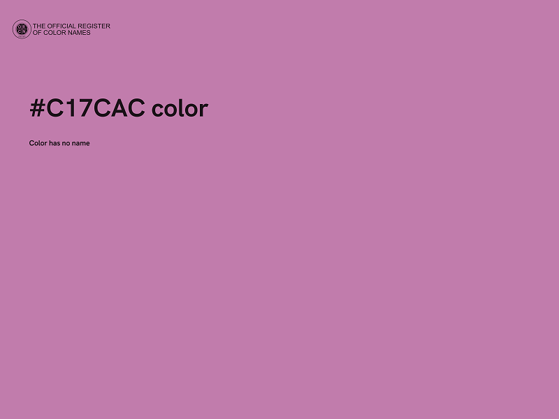 #C17CAC color image