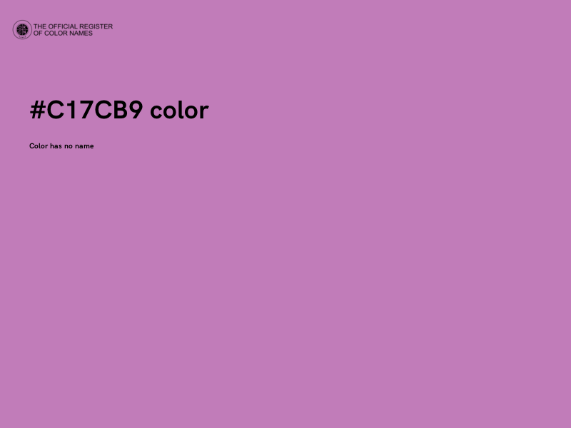 #C17CB9 color image