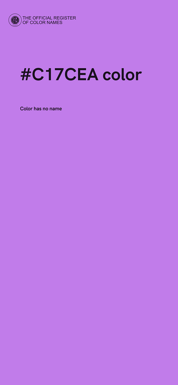 #C17CEA color image