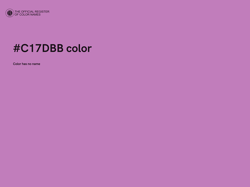 #C17DBB color image