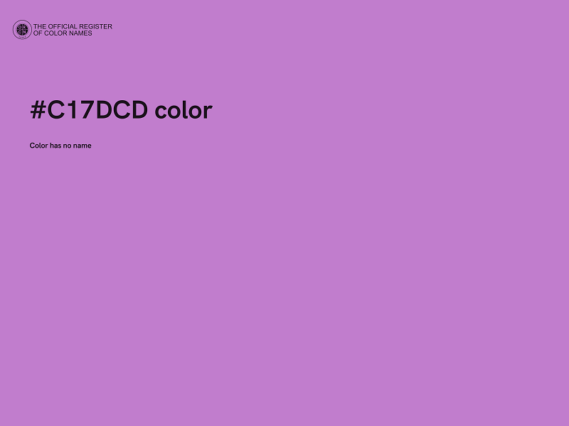 #C17DCD color image