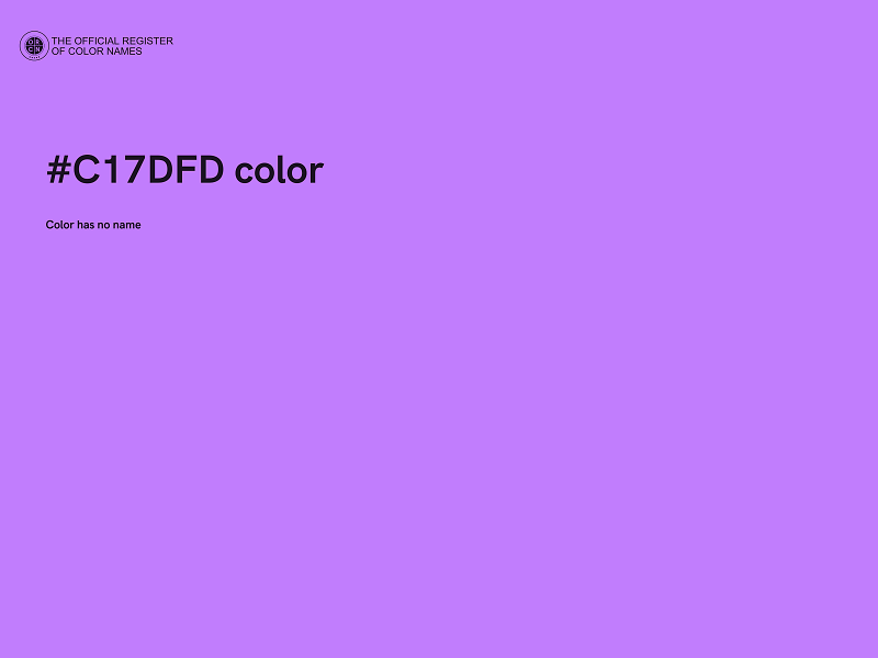 #C17DFD color image