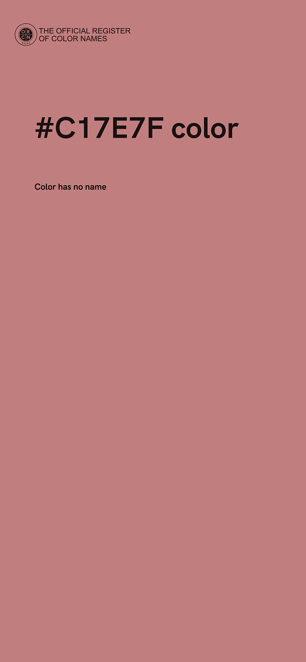 #C17E7F color image