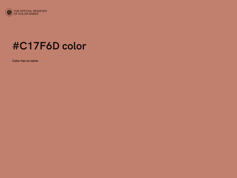 #C17F6D color image