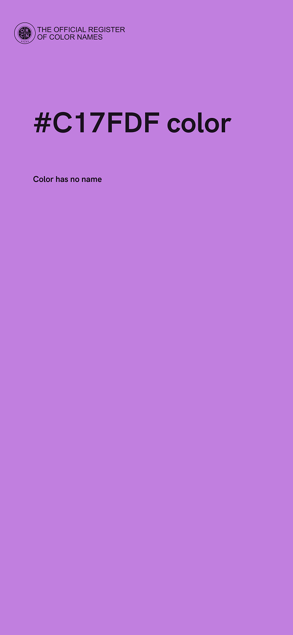 #C17FDF color image