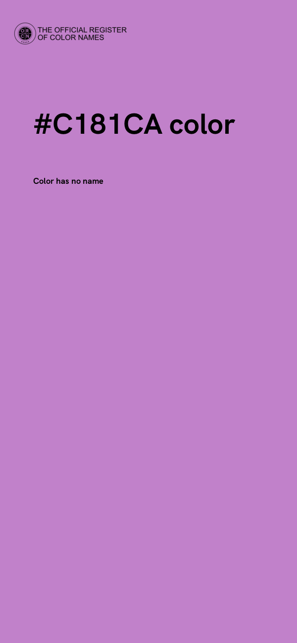 #C181CA color image