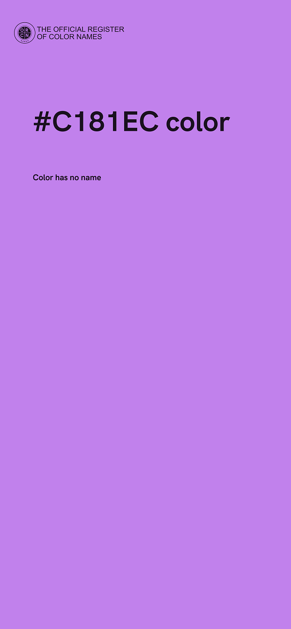 #C181EC color image