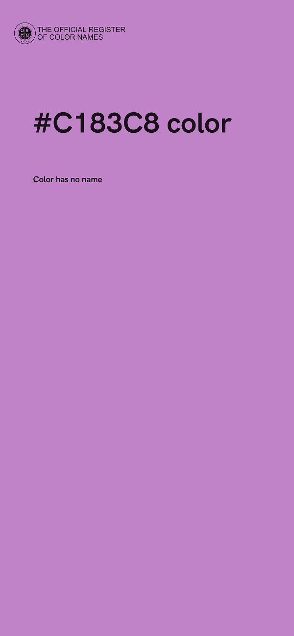 #C183C8 color image