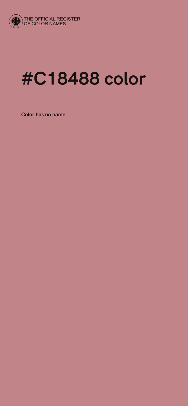 #C18488 color image