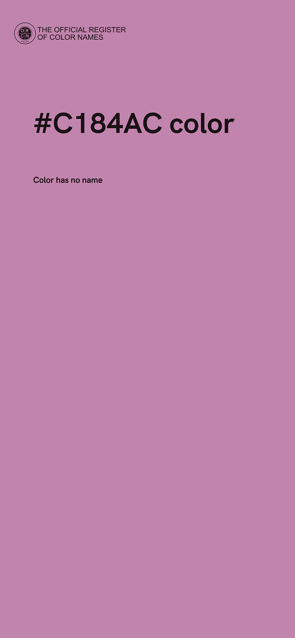 #C184AC color image