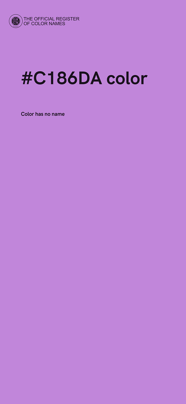 #C186DA color image
