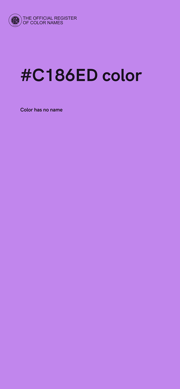#C186ED color image
