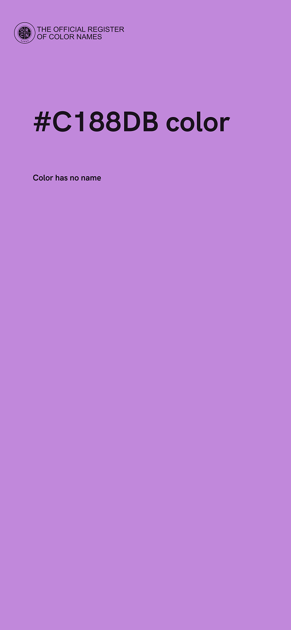 #C188DB color image