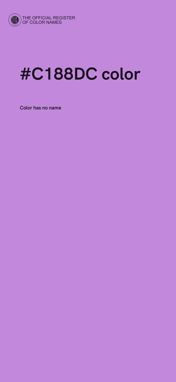 #C188DC color image