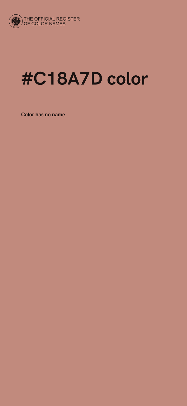 #C18A7D color image
