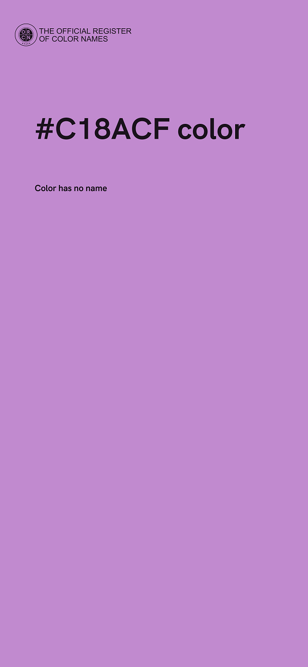 #C18ACF color image