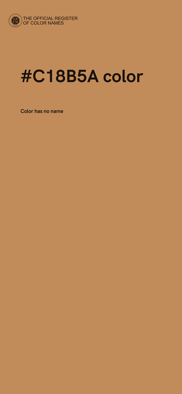 #C18B5A color image