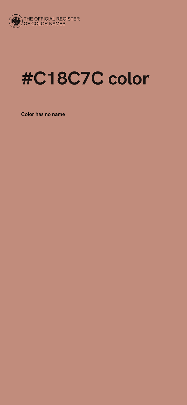 #C18C7C color image