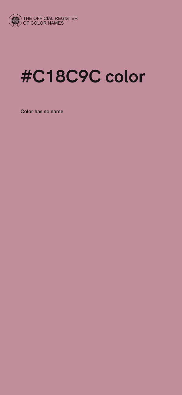 #C18C9C color image