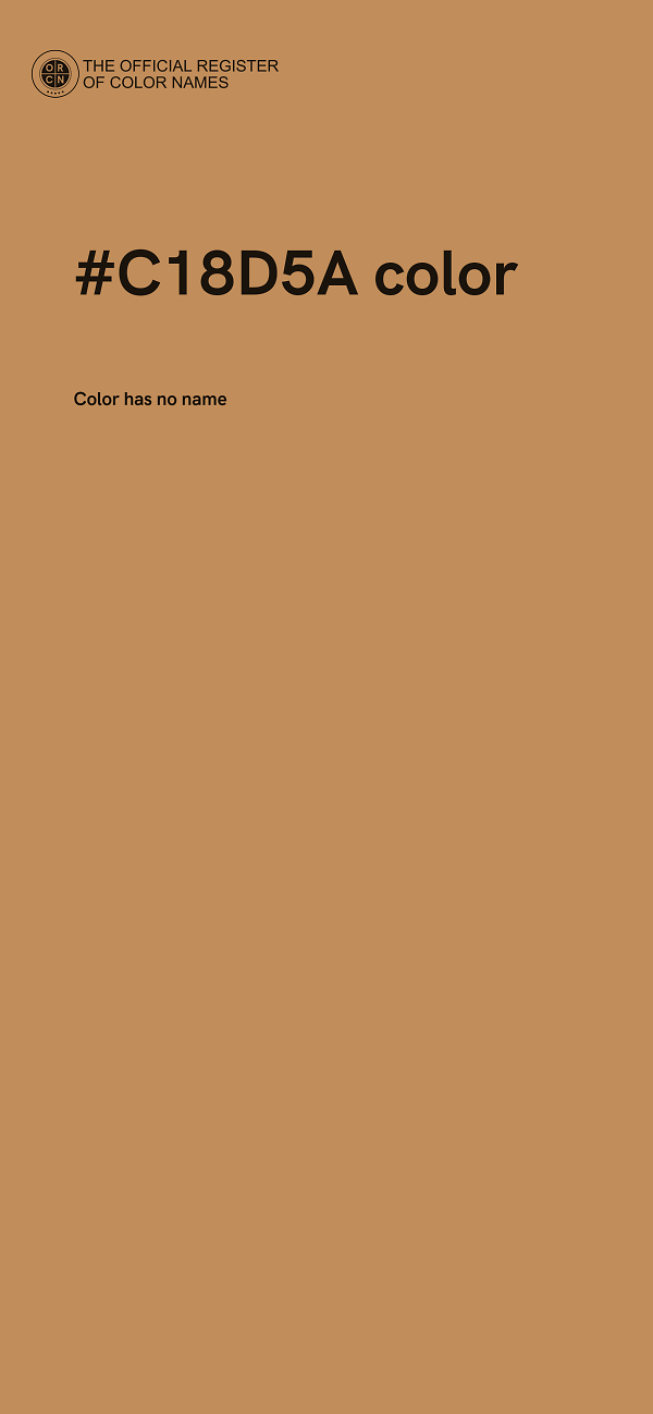 #C18D5A color image
