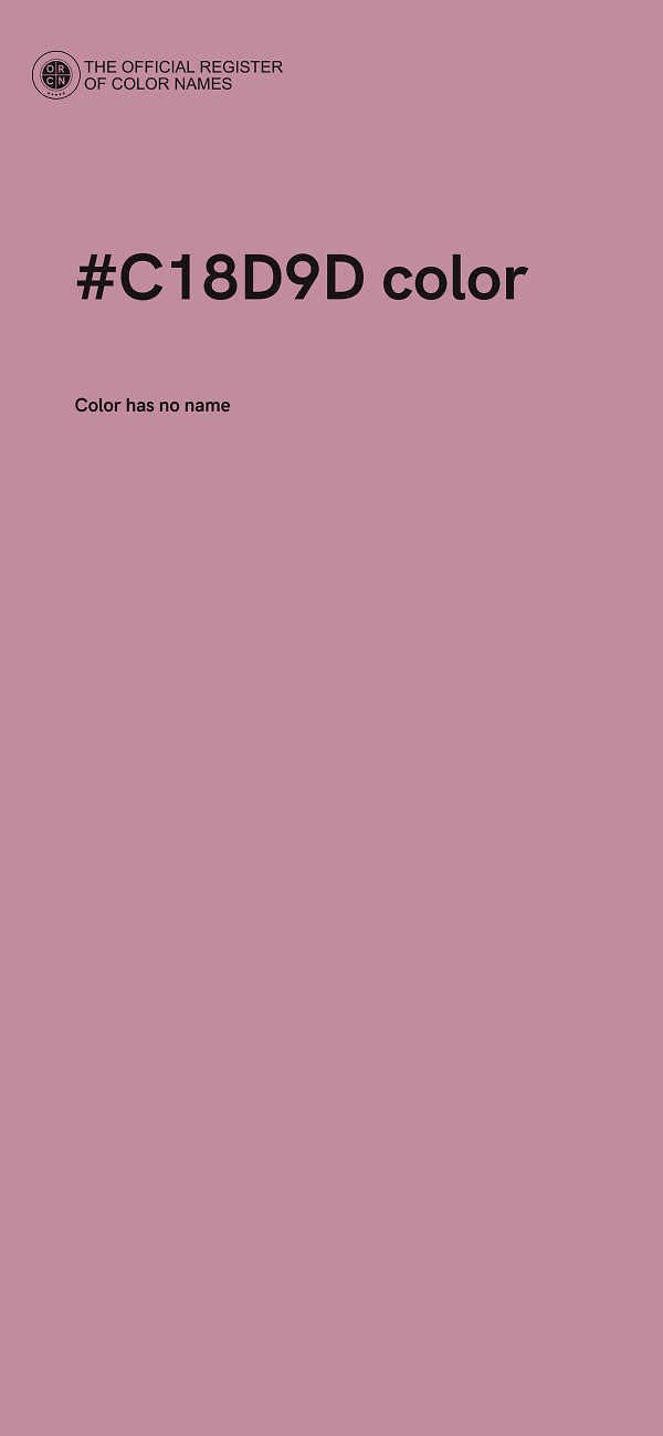 #C18D9D color image