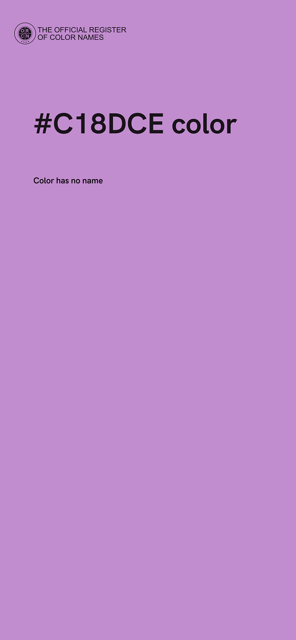 #C18DCE color image