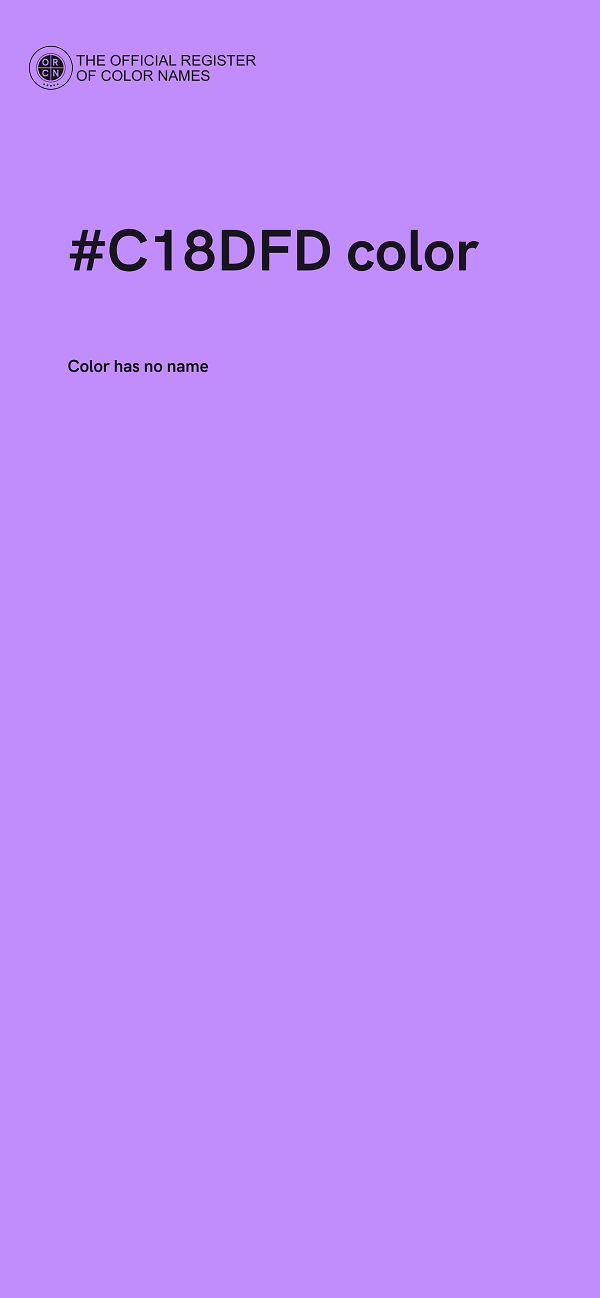 #C18DFD color image