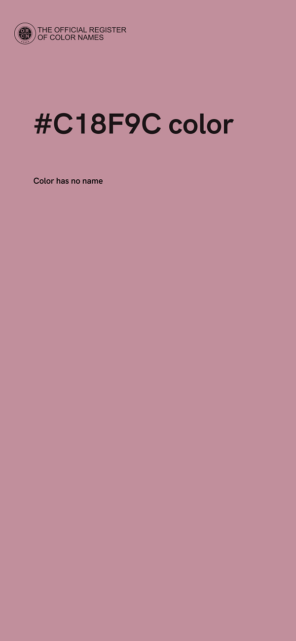 #C18F9C color image