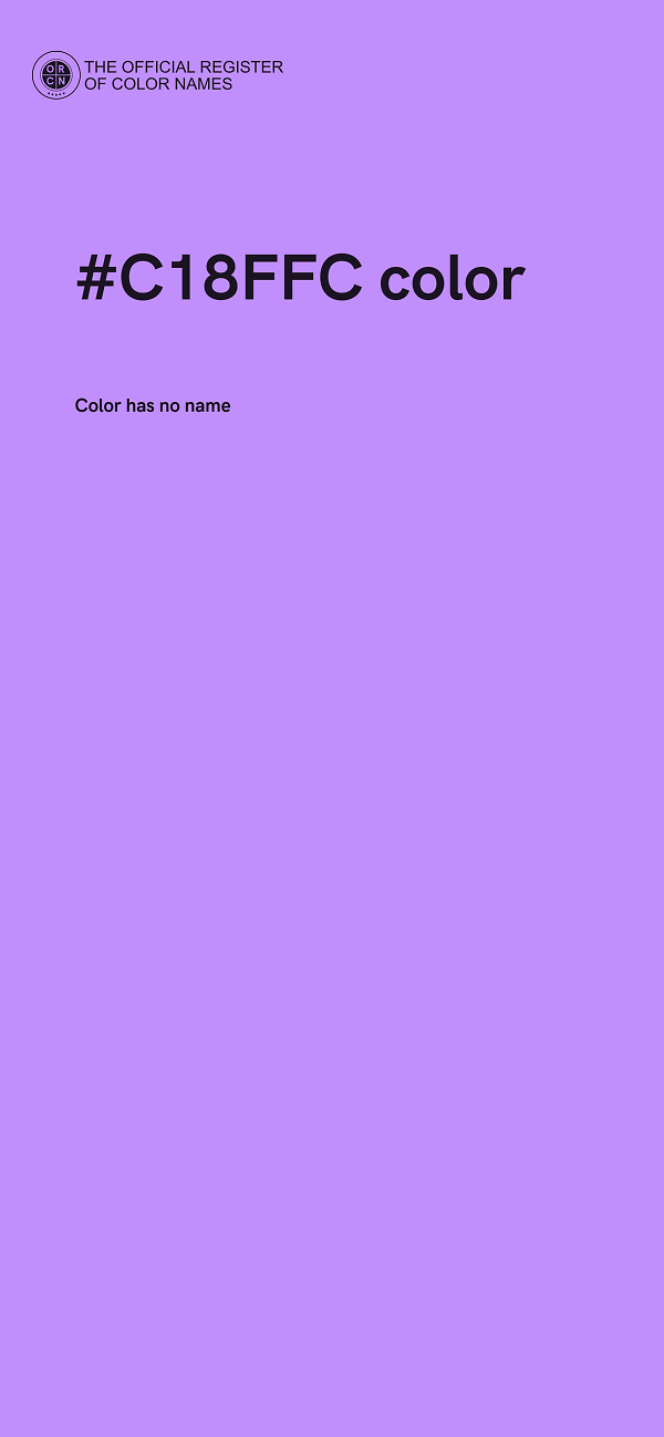 #C18FFC color image