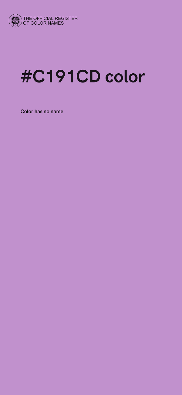 #C191CD color image