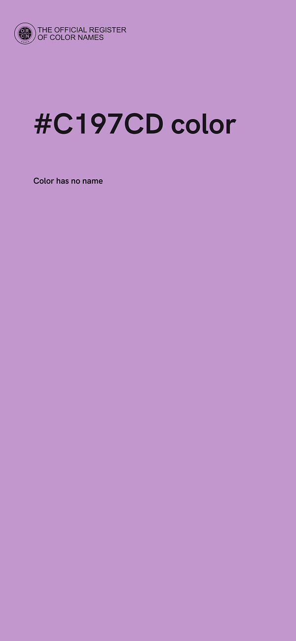 #C197CD color image