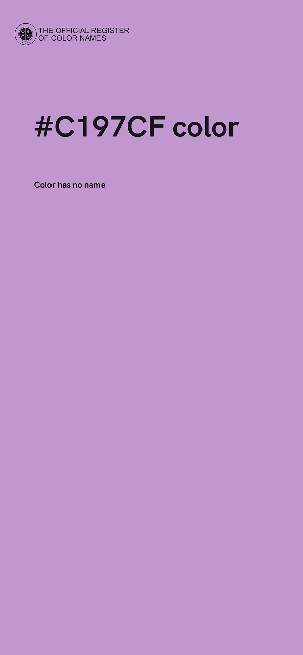 #C197CF color image