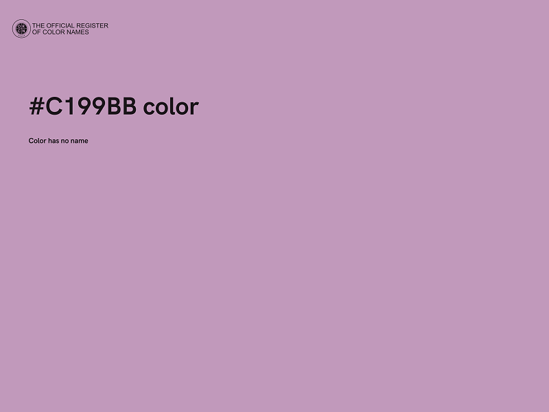 #C199BB color image
