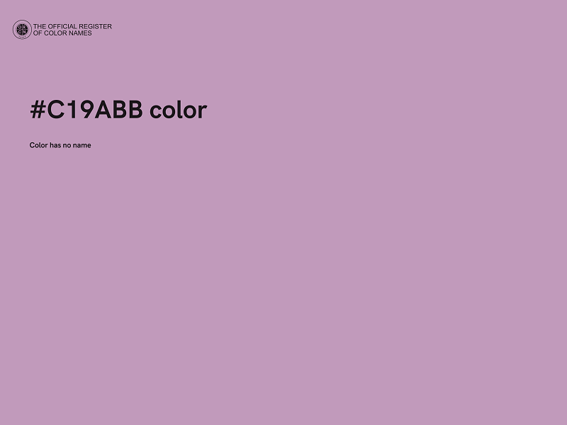 #C19ABB color image