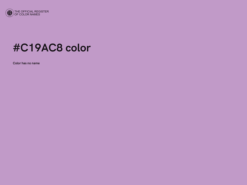 #C19AC8 color image