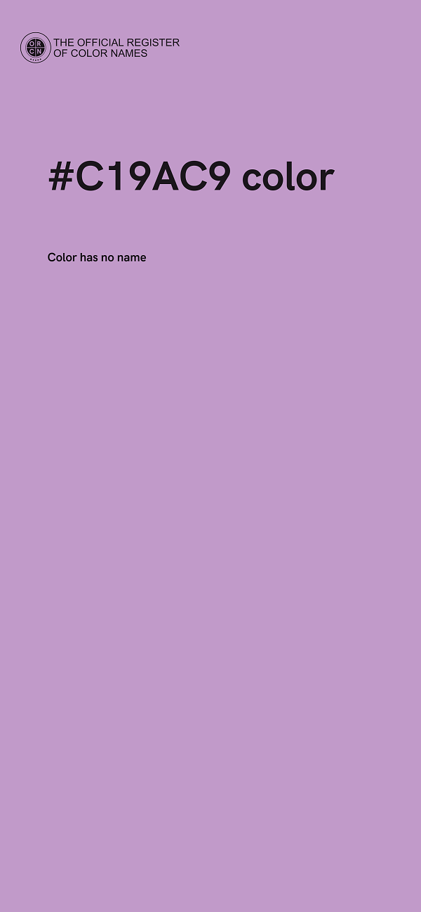 #C19AC9 color image