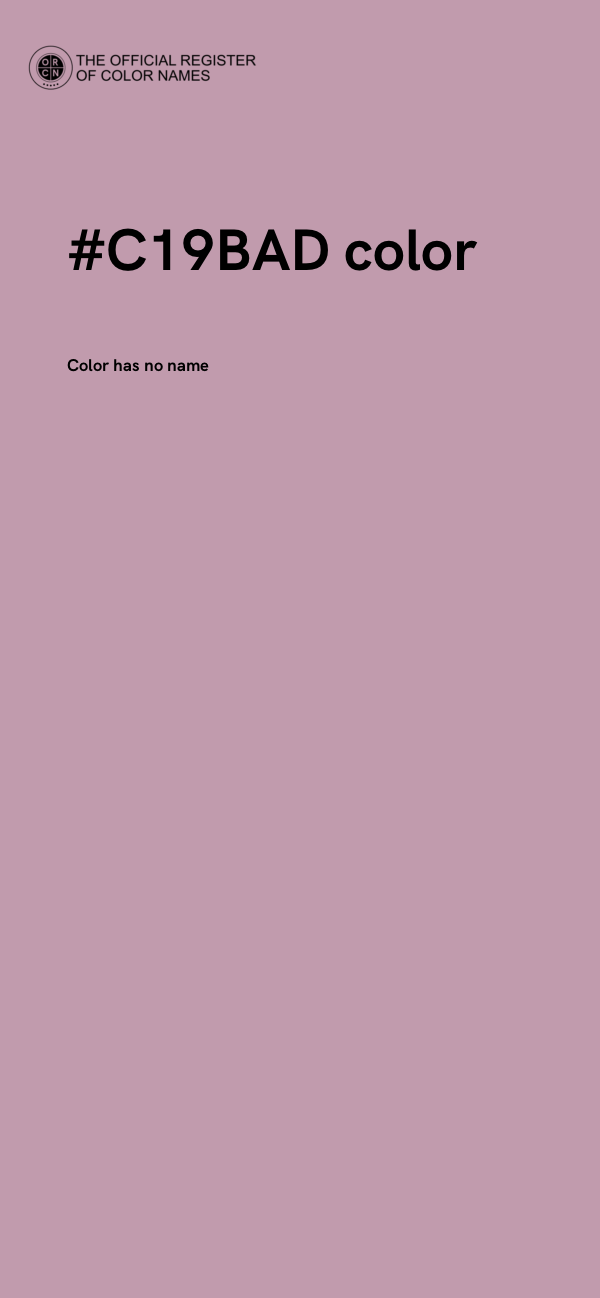 #C19BAD color image