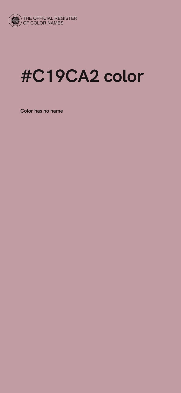 #C19CA2 color image