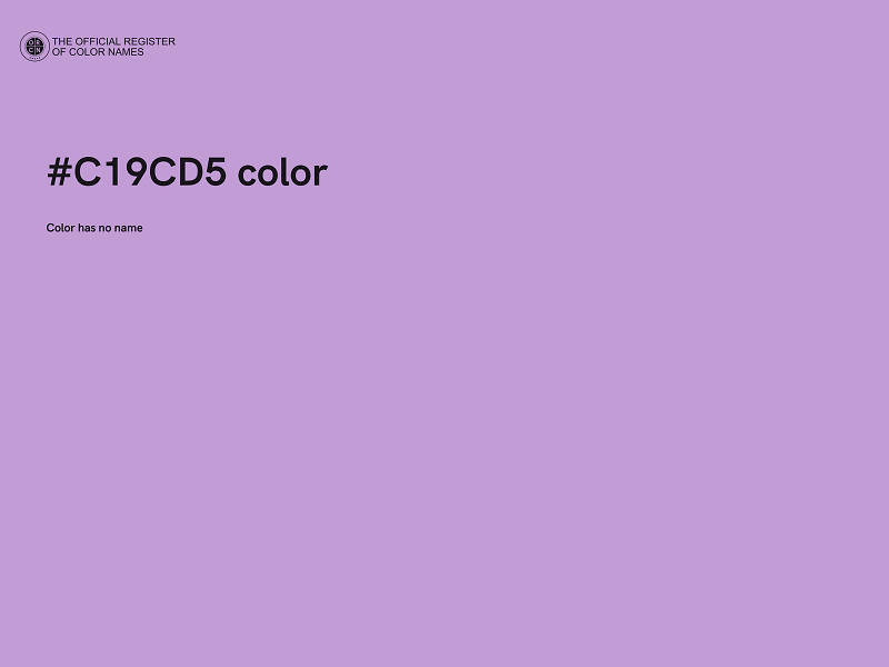 #C19CD5 color image