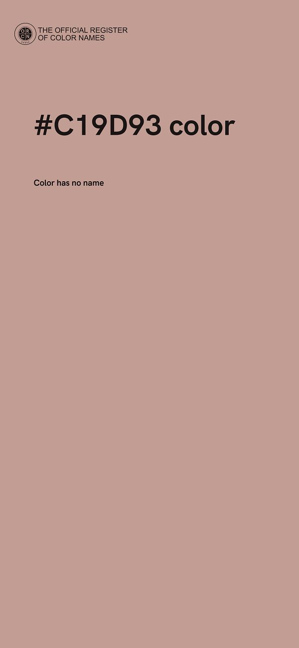 #C19D93 color image