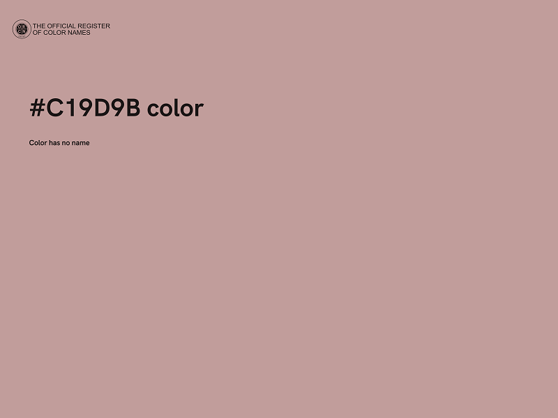 #C19D9B color image