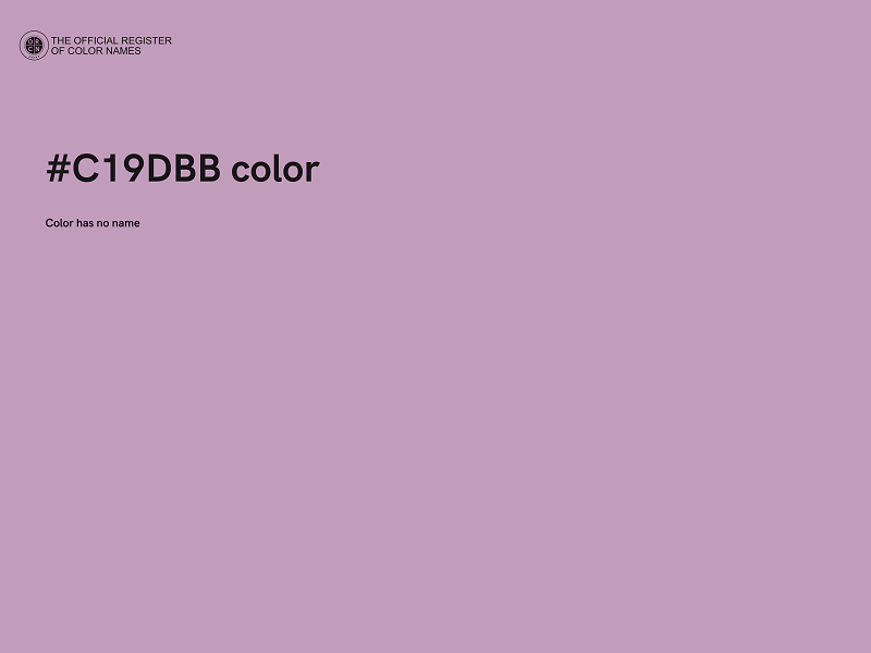 #C19DBB color image