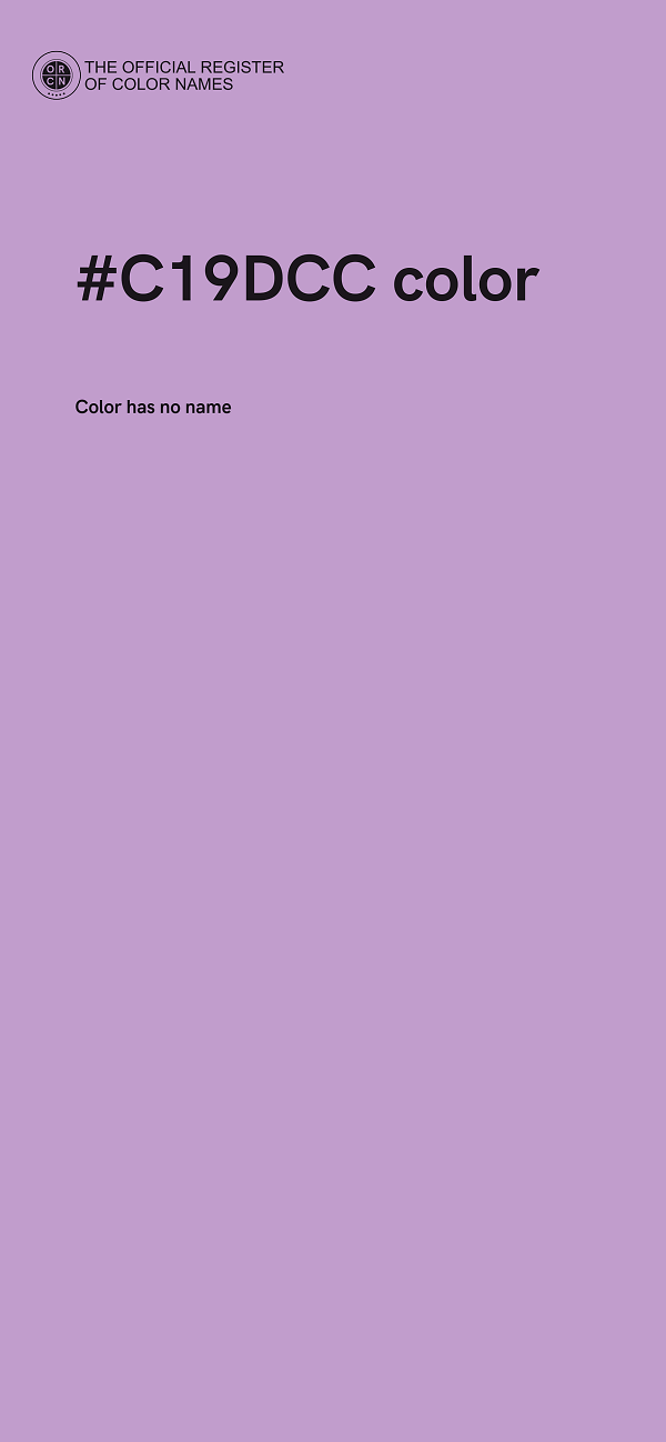 #C19DCC color image