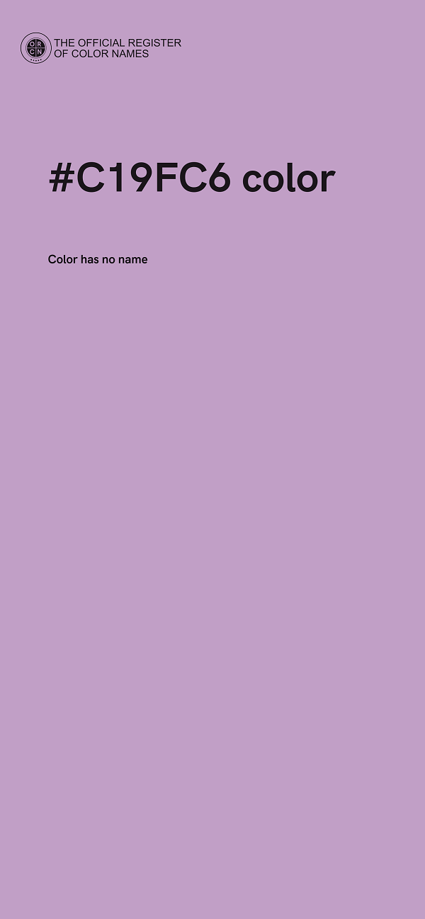 #C19FC6 color image
