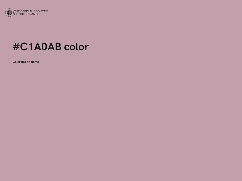 #C1A0AB color image