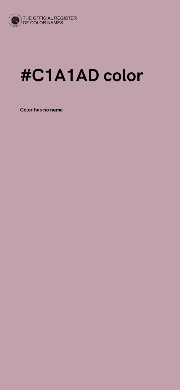 #C1A1AD color image