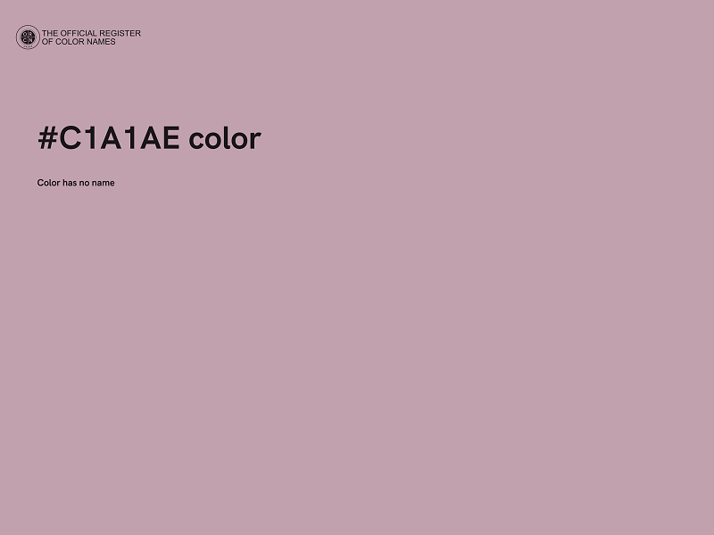 #C1A1AE color image